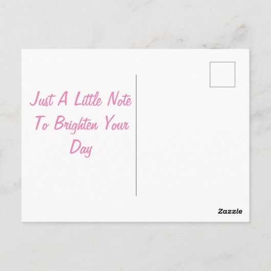 Brighed Your Day Postcard - Cocker Spaniel Postkarte (Rückseite)