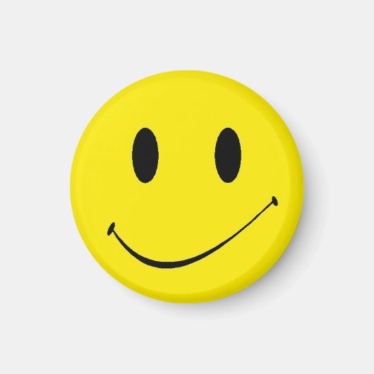 Brighed Your Day ~ Vintage Retro-Gesicht Magnet (Vorne)