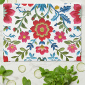 Brighen Your Kitchen - Niedliche Blüte Geschirrtuch (Gefaltet)