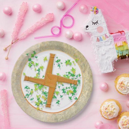 Brighid Cross Pappteller (Party)