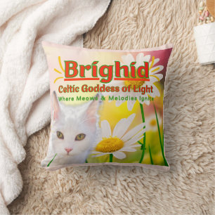 Brighid Keltische Göttin des Lichts Kissen