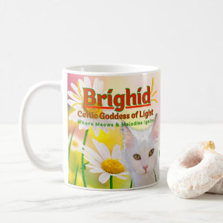 Brighid keltische Göttin Linkshänderin Kaffeetasse