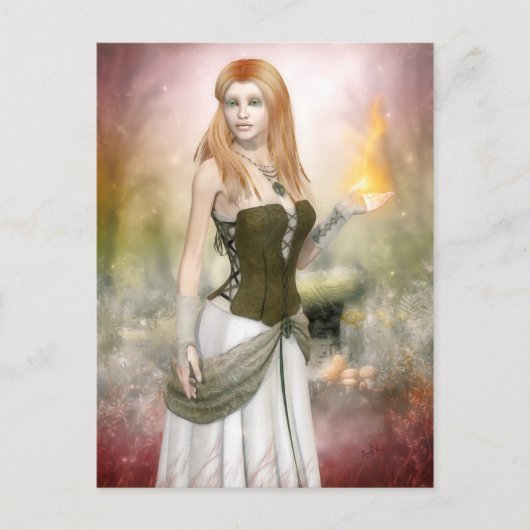 Brighid Postcard Postkarte (Vorderseite)