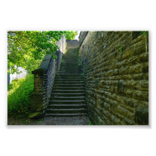Brighouse Steps - West Yorkshire Fotodruck