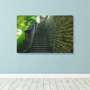 Brighouse Steps - West Yorkshire Leinwanddruck