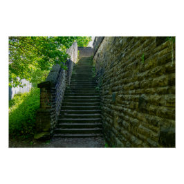 Brighouse Steps - West Yorkshire Poster