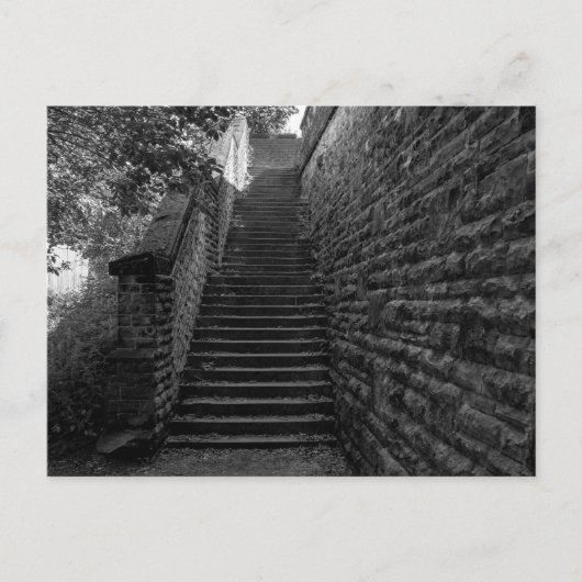 Brighouse Steps - West Yorkshire Postkarte (Vorderseite)