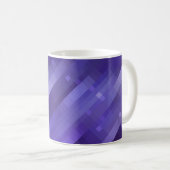 Bright abstract mosaic violet background with glos kaffeetasse (VorderseiteRechts)