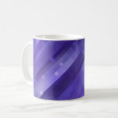 Bright abstract mosaic violet background with glos kaffeetasse (Vorderseite Links)