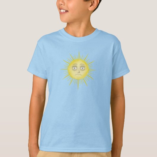 Bright Abstract Sun Art T-Shirt (Vorderseite)