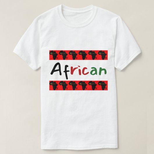 Bright African Trendy T-Shirt (Design vorne)