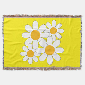 Bright and Bold Daisy Decke