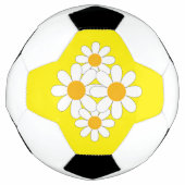 Bright and Bold Daisy Fußball (Vorderseite)