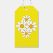 Bright and Bold Daisy Geschenkanhänger (Rückseite)