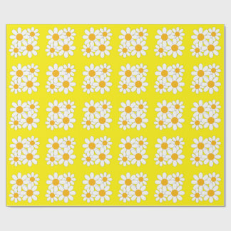 Bright and Bold Daisy Geschenkpapier