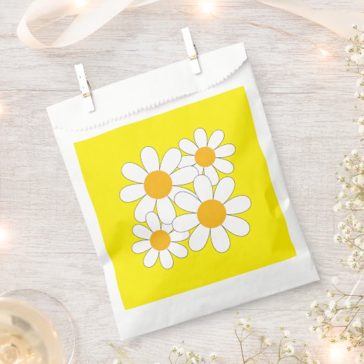 Bright and Bold Daisy Geschenktütchen (Ausgeschnitten)