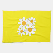 Bright and Bold Daisy Geschirrtuch (Horizontal)