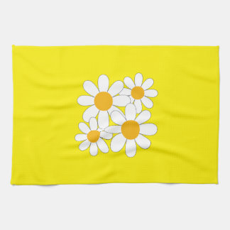 Bright and Bold Daisy Geschirrtuch