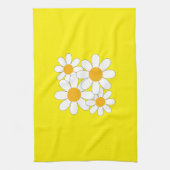 Bright and Bold Daisy Geschirrtuch (Vertikal)