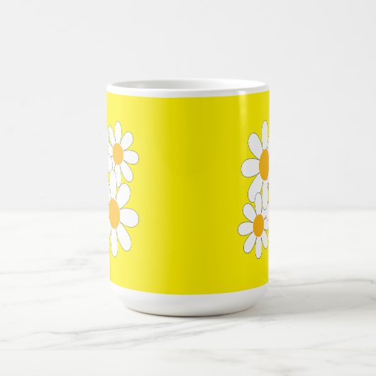 Bright and Bold Daisy Kaffeetasse (Mittel)