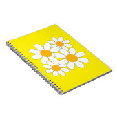 Bright and Bold Daisy Notizblock (Rechte Seite)