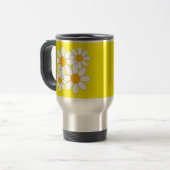 Bright and Bold Daisy Reisebecher (Vorderseite Links)