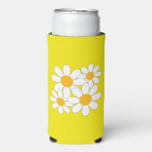 Bright and Bold Daisy Selters Dosenkühler (Seltzer Vorderseite)