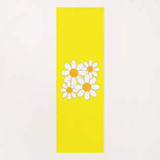 Bright and Bold Daisy Yogamatte