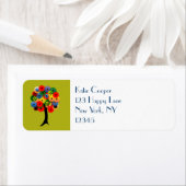 Bright and Colorful Mechanical Gear Tree (Insitu)