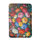 Bright and colorful roses badematte (Vorderseite Vertikal)