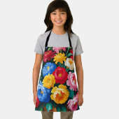 Bright and colorful roses schürze (Insitu)