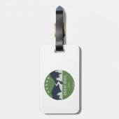 Bright Angel Trail Grand Canyon Gepäckanhänger (Rückseite vertikal)