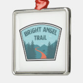 Bright Angel Trail Grand Canyon Ornament Aus Metall (Links)