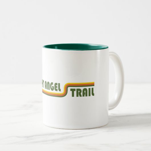 Bright Angel Trail Grand Canyon Zweifarbige Tasse (VorderseiteRechts)