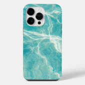 Bright Aqua Yellow and White Phone Case for iPhone iPhone Hülle (Rückseite)