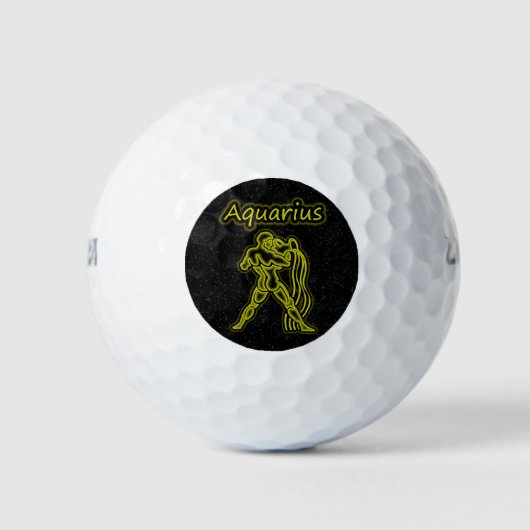 Bright Aquarius Golfball (Vorderseite)