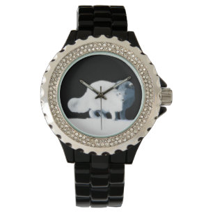 Bright Arctic Fox Armbanduhr