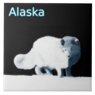 Bright Arctic Fox Fliese