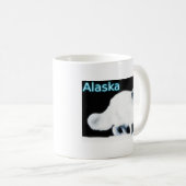 Bright Arctic Fox Kaffeetasse (VorderseiteRechts)