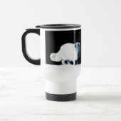 Bright Arctic Fox Reisebecher (Links)