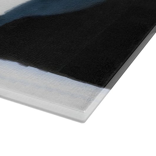 Bright Arctic Fox Schneidebrett (Ecke)