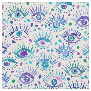 BRIGHT AUGEN Augenscheinblende Illuminati Print Stoff
