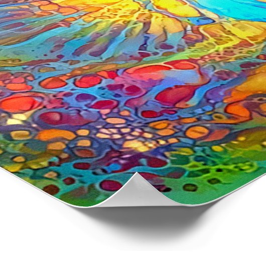 Bright Aura Poster (Ecke)