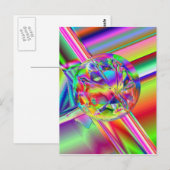 Bright Ball Slider Postkarte (Vorne/Hinten)