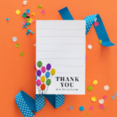 Bright Balloons Geburtstag Danke Notiz