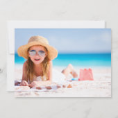 Bright Balloons | JEDES ALTER Geburtstags-Foto auf Einladung (Rückseite)