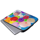 Bright Balloons Monogram iPad Sleeve (Vorne Knopf)