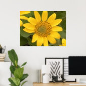 Bright Balsam Root Poster (Heimbüro)