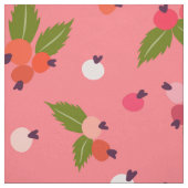 Bright Berry Christmas Pattern Stoff (Muster)