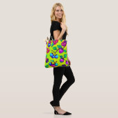 Bright Berry Fruit Pattern Tasche (Am Model)